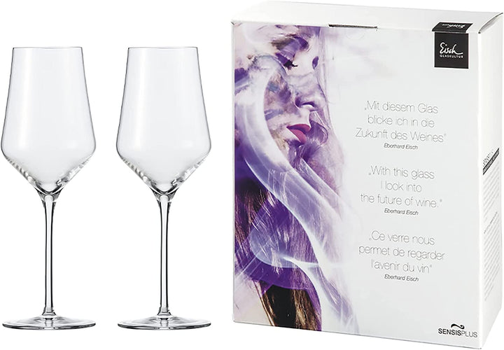 Eisch Stemware Sensis Plus White Wine Glass S/2