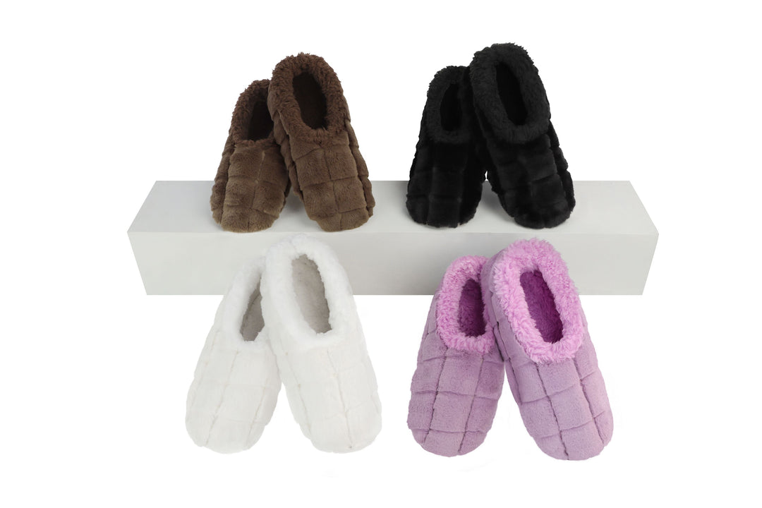 It’s Ok To Be Square Snoozie Slipper Collection