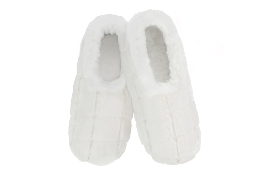 It’s Ok To Be Square Snoozie Slipper Cream