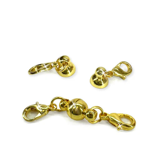 Jacqueline Kent Magnetic Necklace Clasp Gold