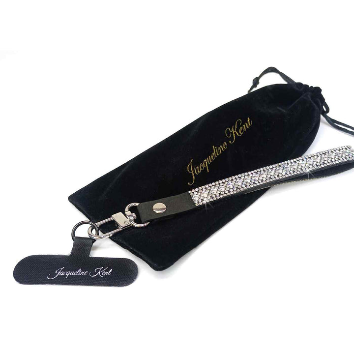 White Diamond - Jacqueline Kent Phone Wrist Lanyard