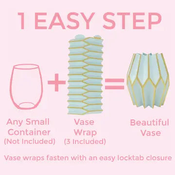 How to Use Paper Vase Wrap