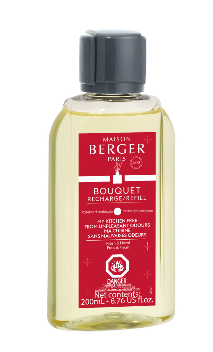 Maison Berger Reed Diffuser Refill Anti-Odour My Kitchen (Fresh & Floral)