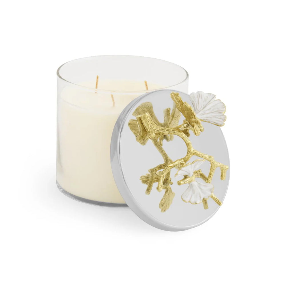 Michael Aram Butterfly Gingko Gold Candle