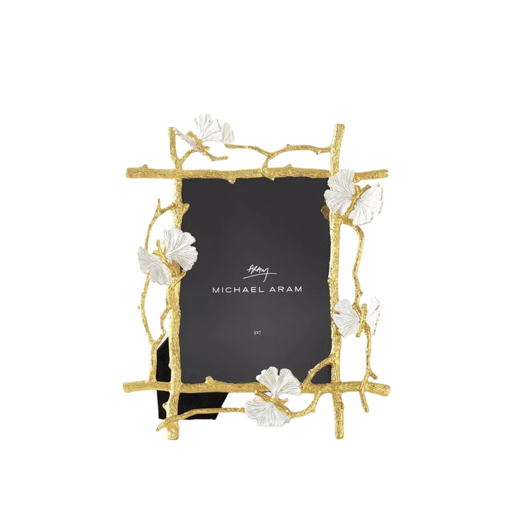 Michael Aram Handcrafted Butterfly Ginkgo Gold Frame  5x7 for special occasion gift