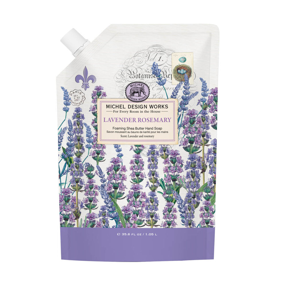 Michel Design Works Lavender Rosemary Foaming Soap Refill