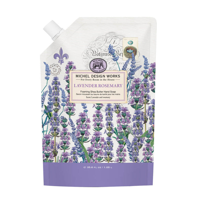 Michel Design Works Lavender Rosemary Foaming Soap Refill