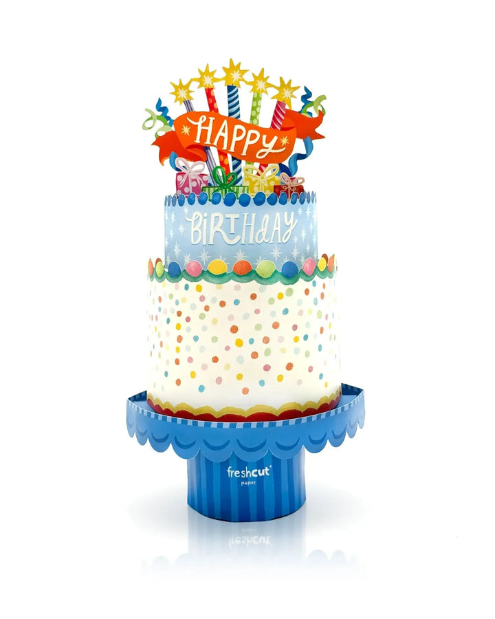 Pop Up Flower Bouquet  Greeting Card | Confetti Birthday Image 1