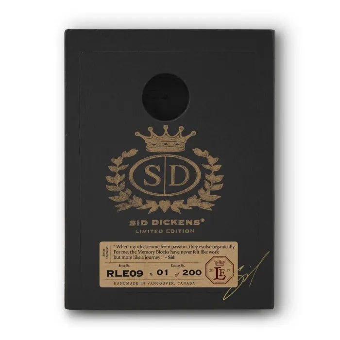 RLE-09- RETIRED & SIGNED Sid Dickens Memory Block
