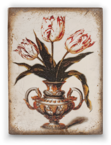 T 337 Tulips - RETIRED Sid Dickens Memory Block