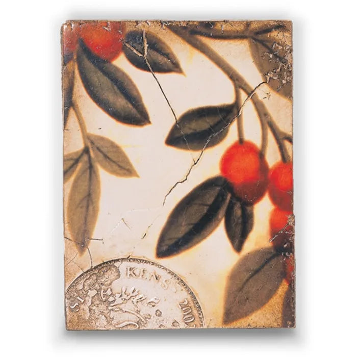 T 100 Plums RETIRED Sid Dickens Memory Block