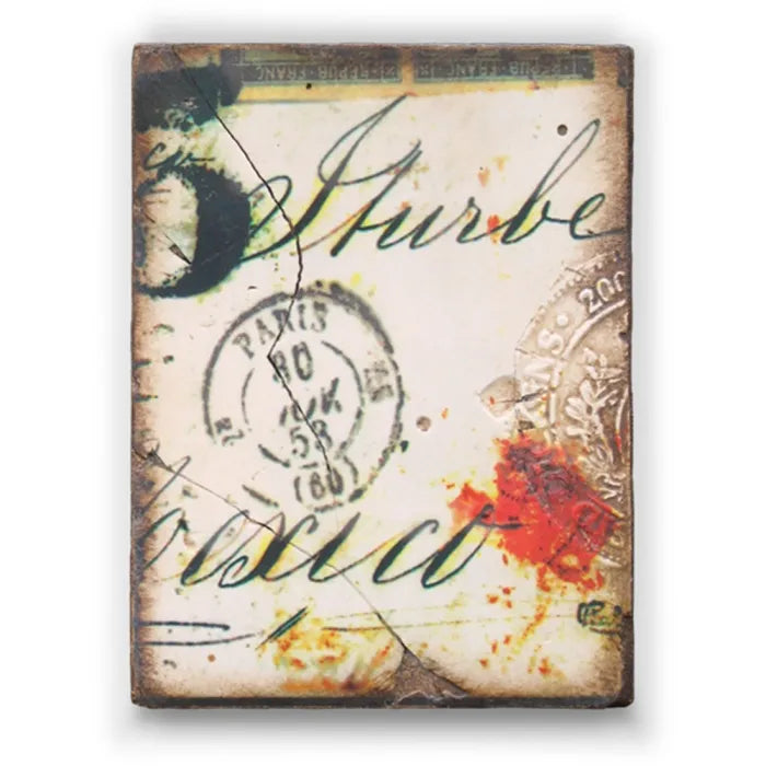 T 112 Postmark RETIRED Sid Dickens Memory Block
