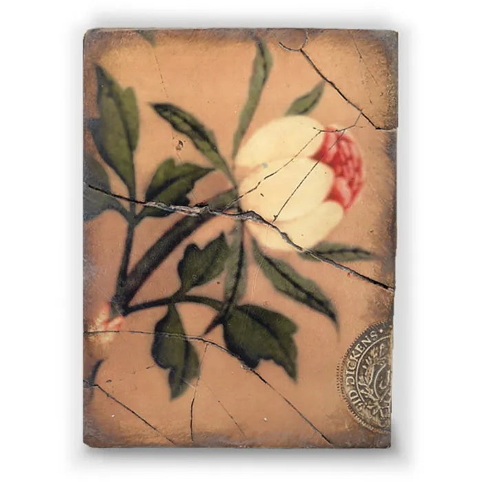 T 116 Peony Retired Sid Dickens Memory Block