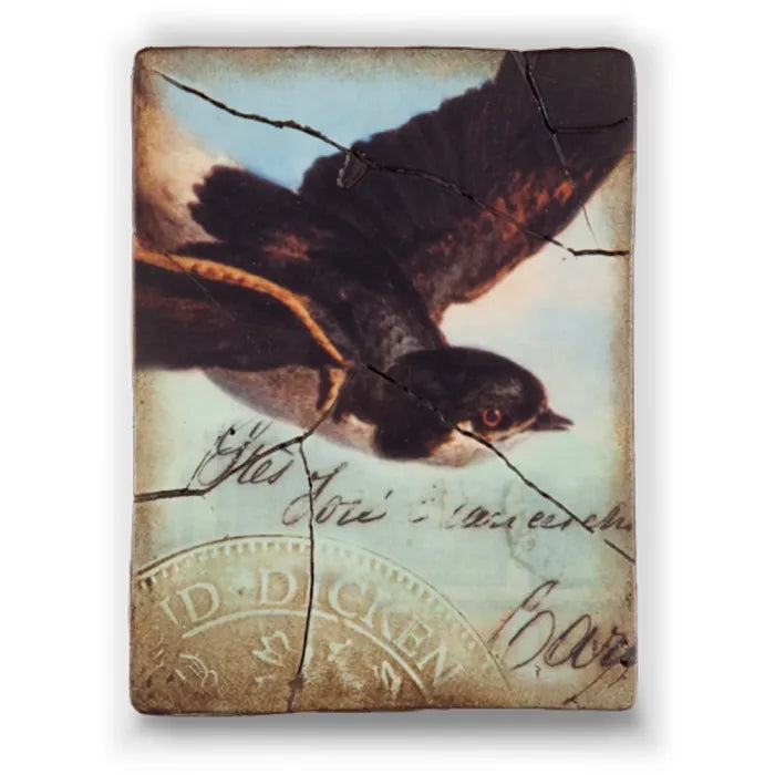 T 118 Bird in Flight Retired Sid Dickens Memory Block
