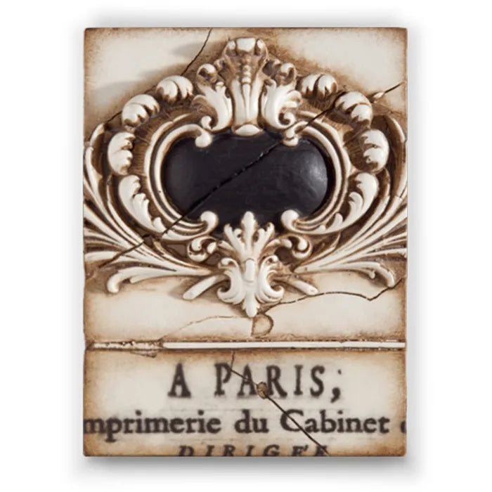 T 123- French Crest- RETIRED & SIGNED Sid Dickens Memory Block