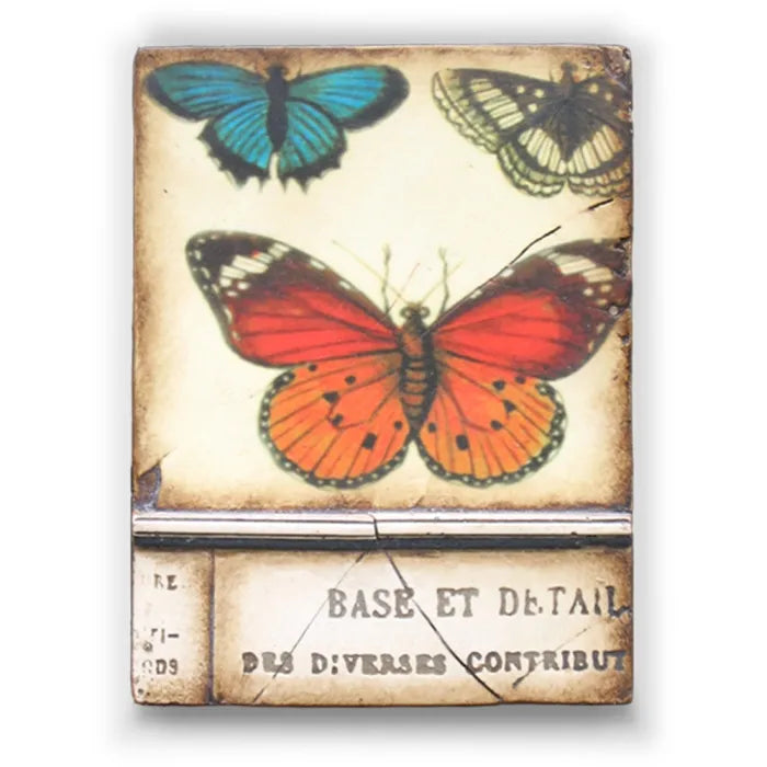 T 139 Butterfly Retired Sid Dickens Memory Block