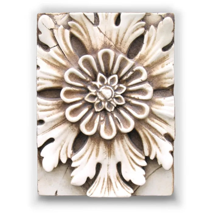 T 163 Flower Rosette Retired Sid Dickens Memory Block