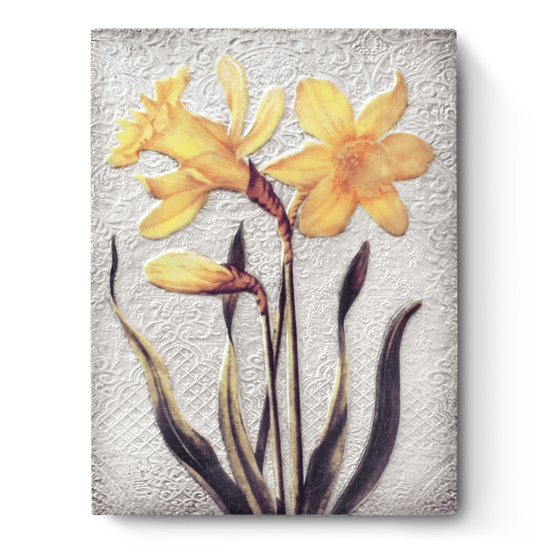 T 509 Daffodils (Orange) - RETIRED & SIGNED Sid Dickens Memory Block
