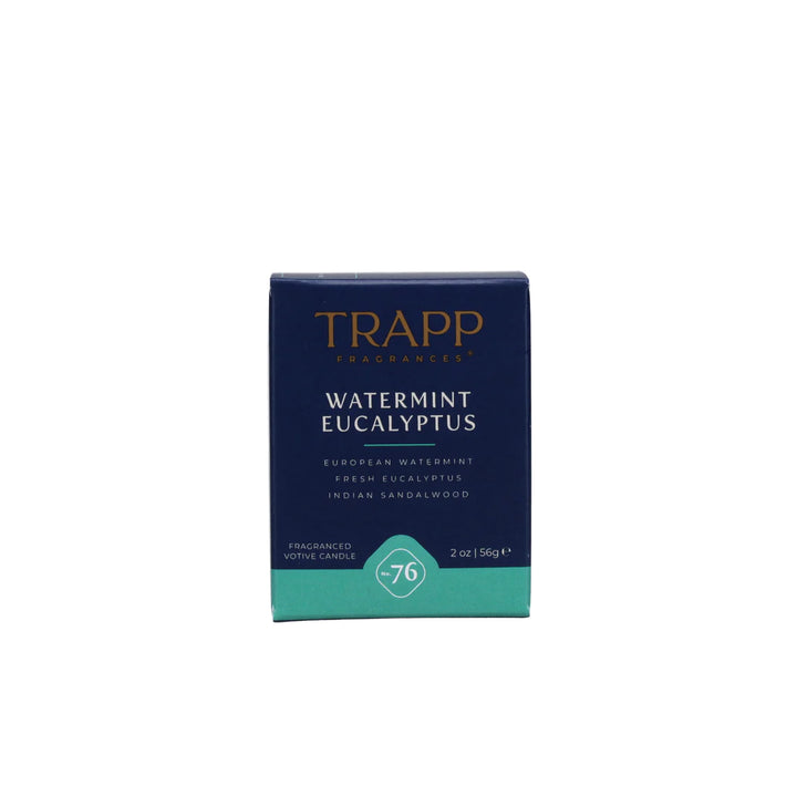 Trapp Fragrances 2oz Votive Candle -  No. 76 Watermint Eucalyptus