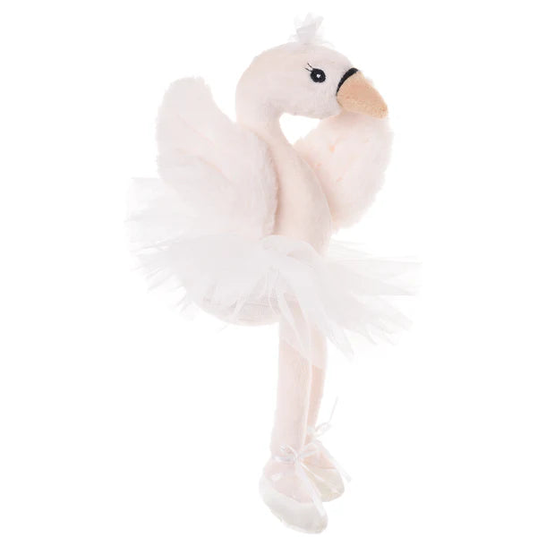 White Odette Stuffed Ballerina Swan | Bukowski Bears