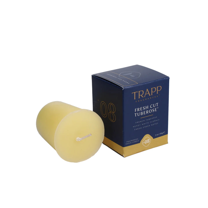 Trapp Fragrances 2oz Votive Candle - No. 8 Fresh Cut Tuberose