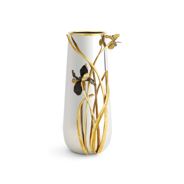 MICHAEL ARAM BLACK IRIS LARGE VASE