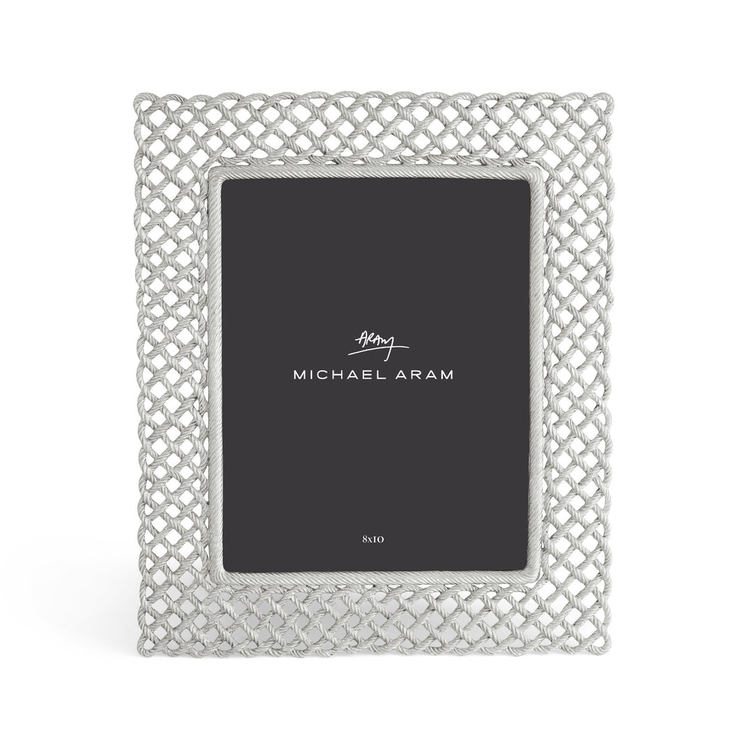 MICHAEL ARAM LOVE KNOT FRAME- Nickelplate