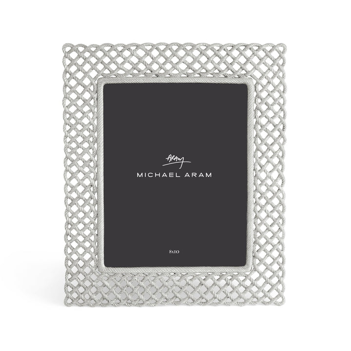 MICHAEL ARAM LOVE KNOT FRAME- Nickelplate