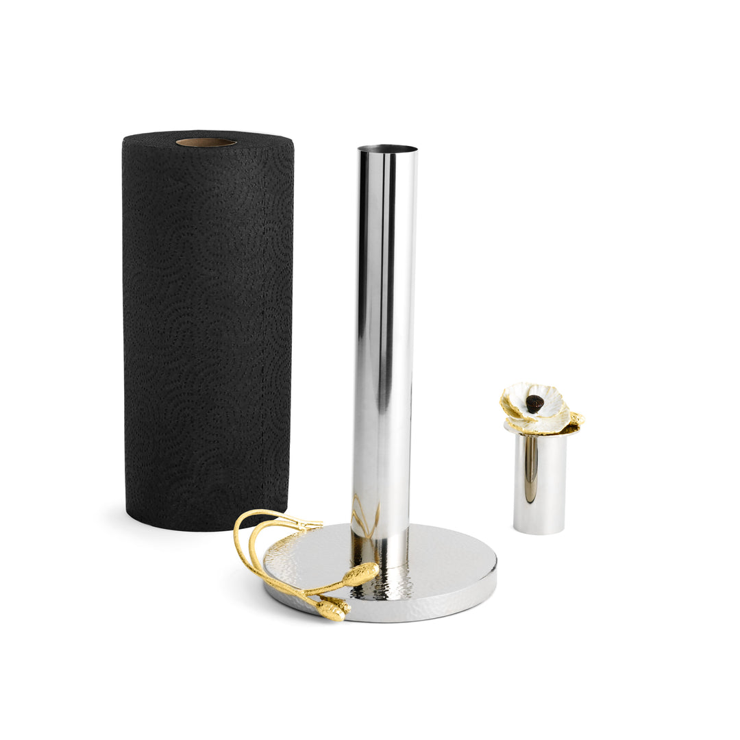 MICHAEL ARAM  ANEMONE PAPER TOWEL HOLDER