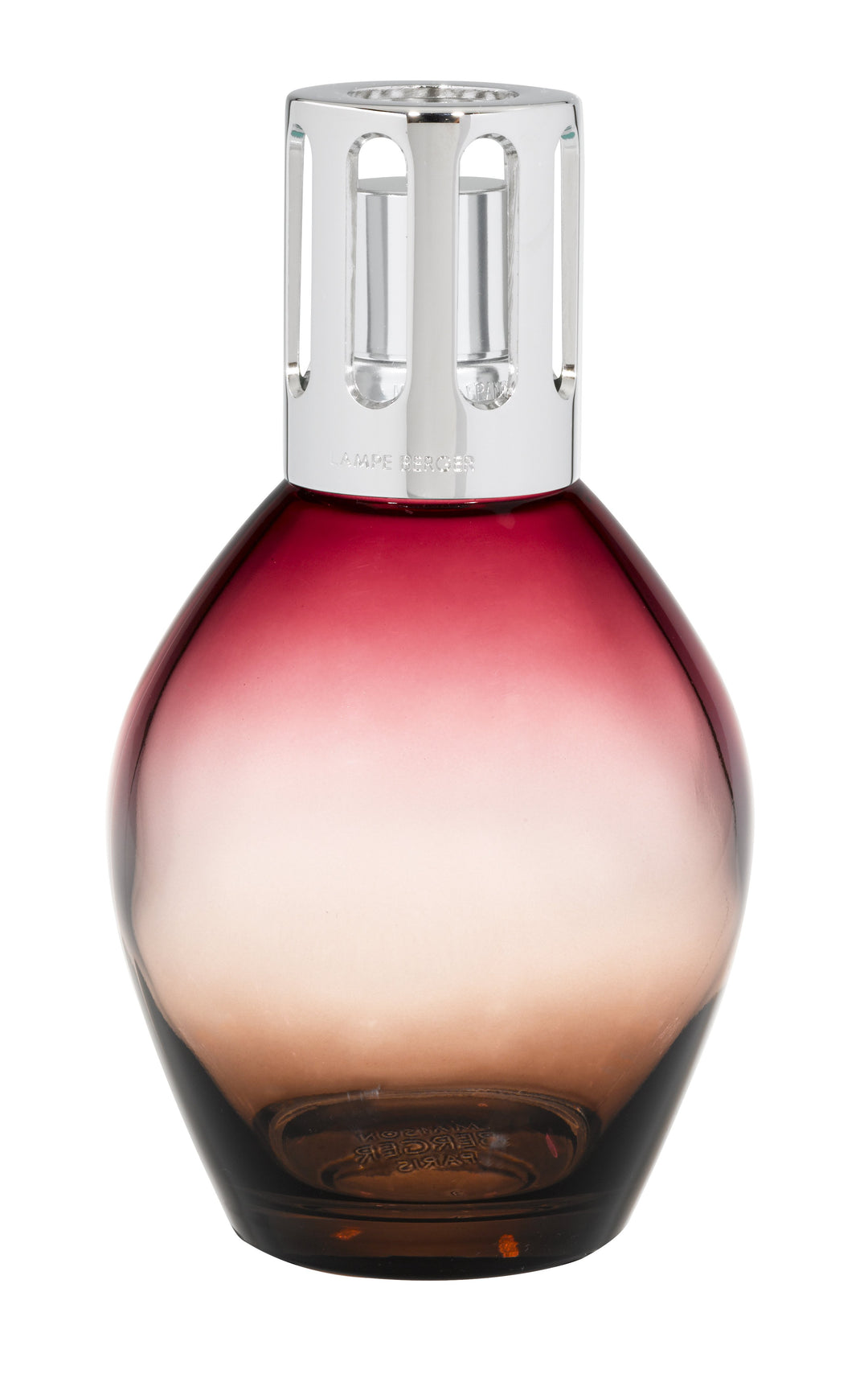 Lampe Berger - Ovale Lamp - Burgundy / Brown Ombre