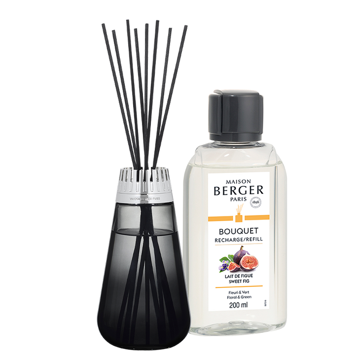 Amphora Reed Diffuser Gift Set - Black