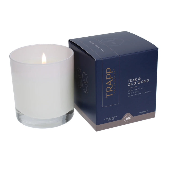 Trapp Fragrances Poured Candle - No. 68 Teak & Oud Wood