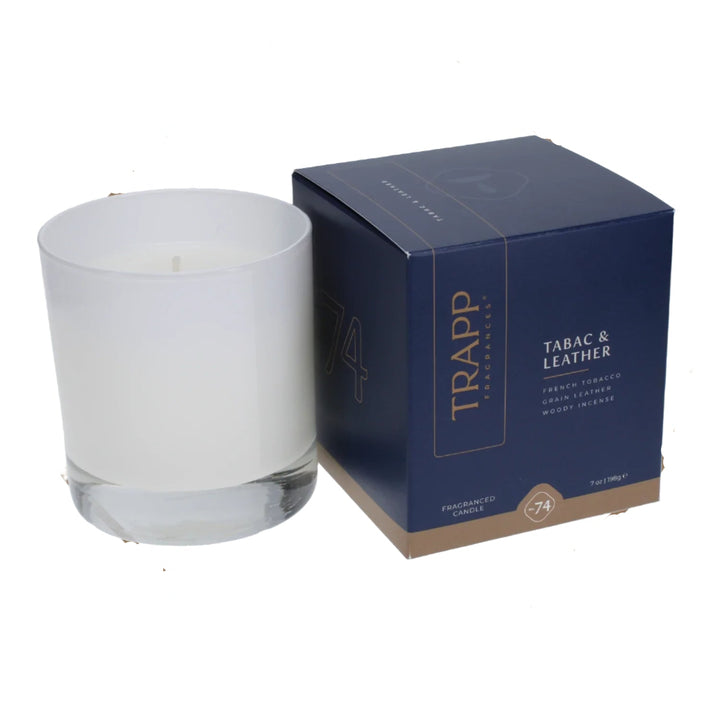 Trapp Fragrances Poured Candle - No. 74 Tabac & Leather