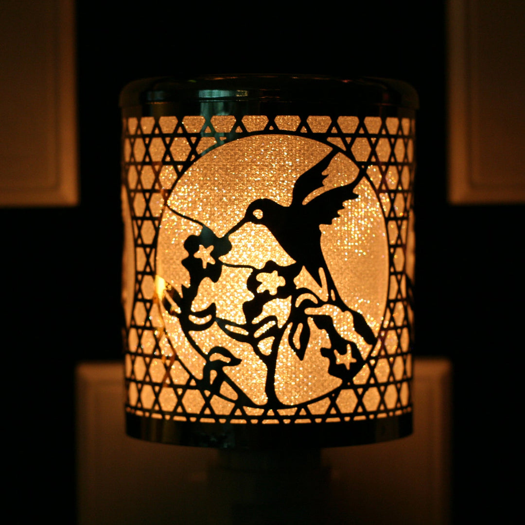 Night Light - Silver Hummingbird