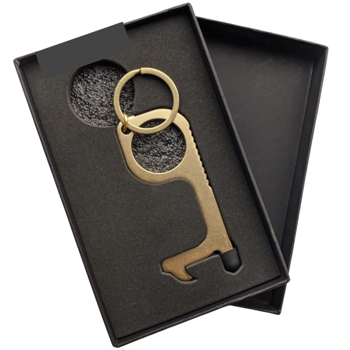 BRASS Multifunction Keychain Bottle Opener