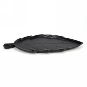 Black Leaf Tray indoor or outdoor use