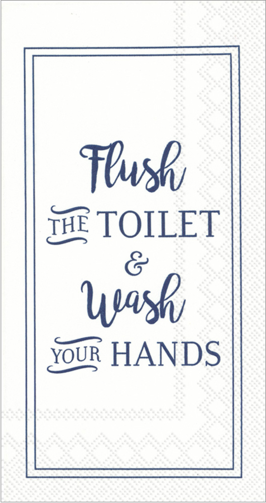 Flush & Wash Guest Towels 
