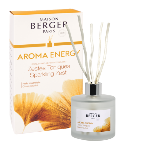 Reed Diffuser Aromatherapy - Energy (Sparkling Zest)