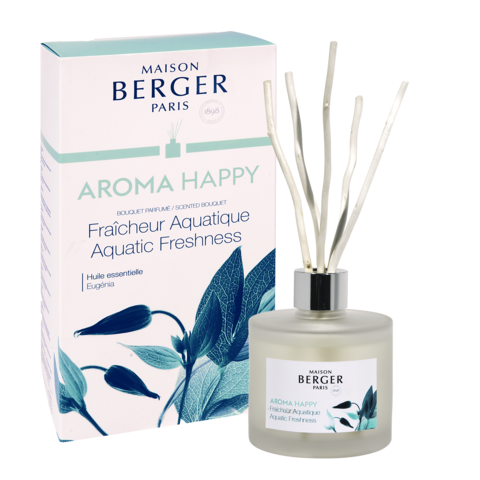 Reed Diffuser Aromatherapy - Happy (Aquatic Freshness)