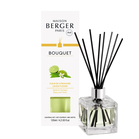 Cube Reed Diffuser Lemon Flower