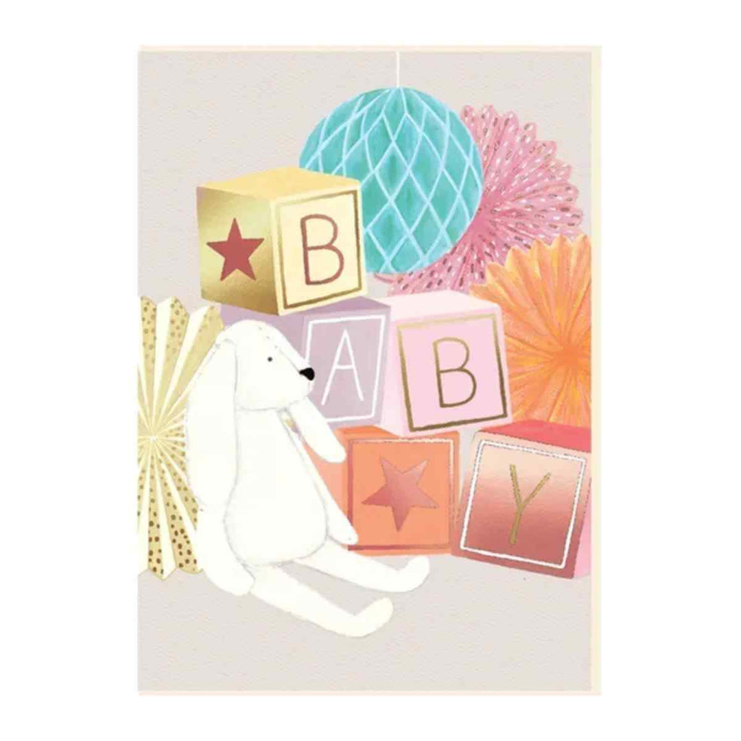 Baby - Baby Blocks Greeting Card