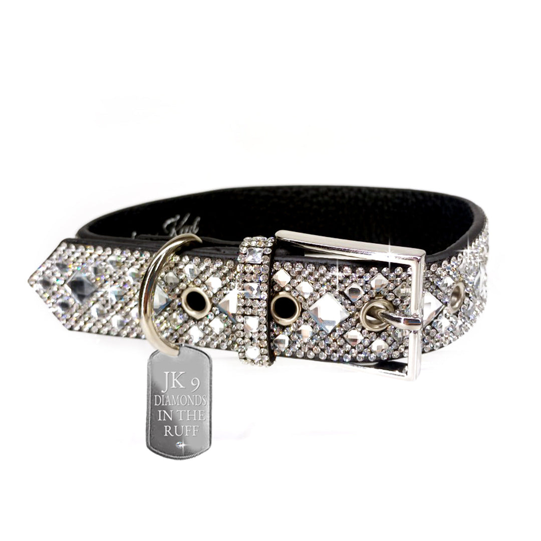 Jacqueline Kent Diamonds In The Ruff Dog Collar Silver