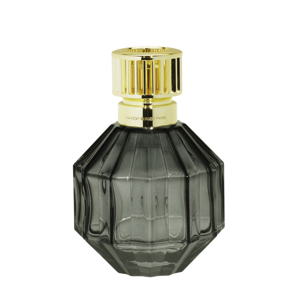 Lampe Berger - Facette Lamp Cotton Caress Gift Set- Black | Discontinued
