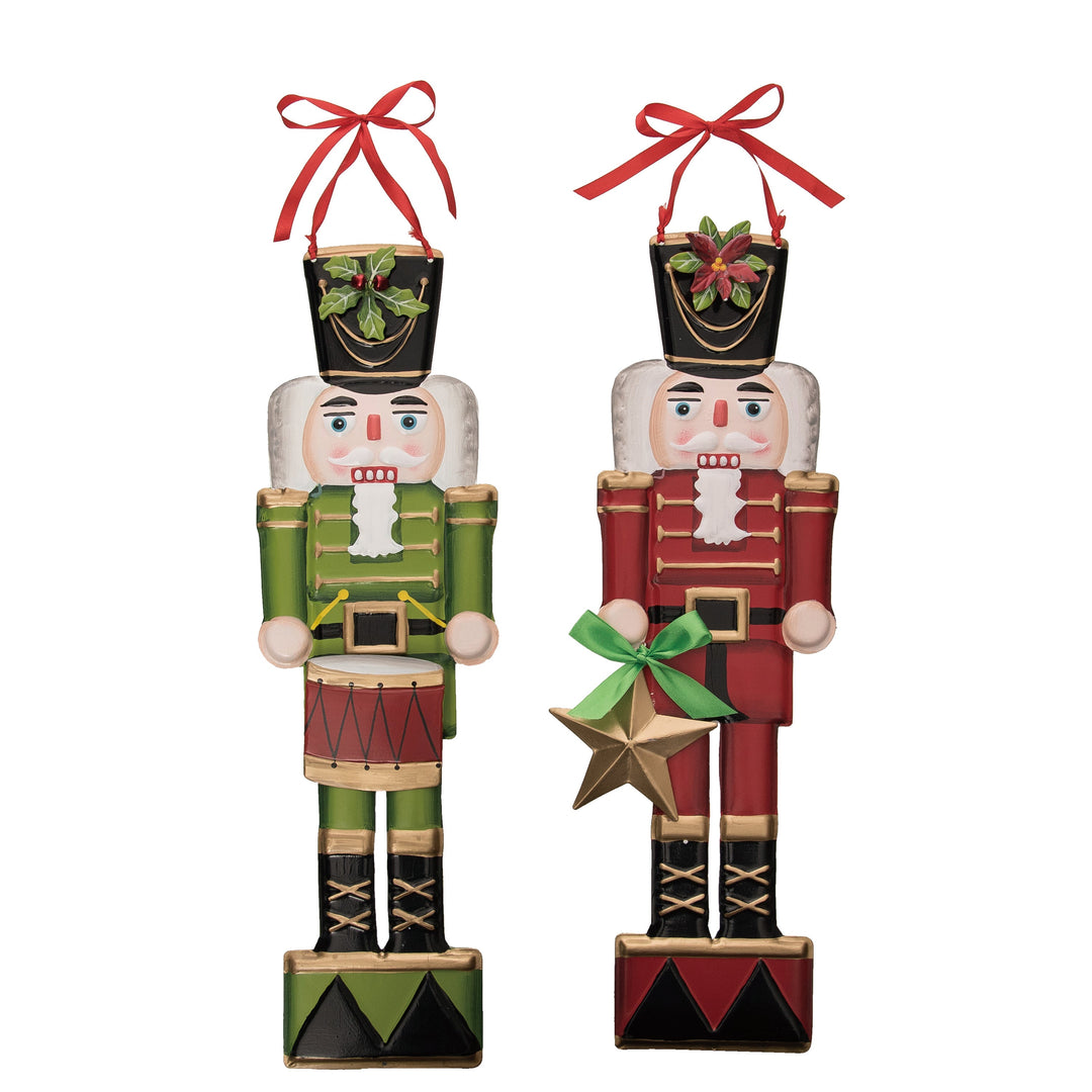 Nutcracker Hanging Metal Decor