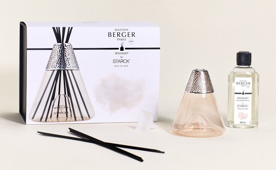 Starck Pink Reed Diffuser Gift Set - Peau de Soie Fragrance