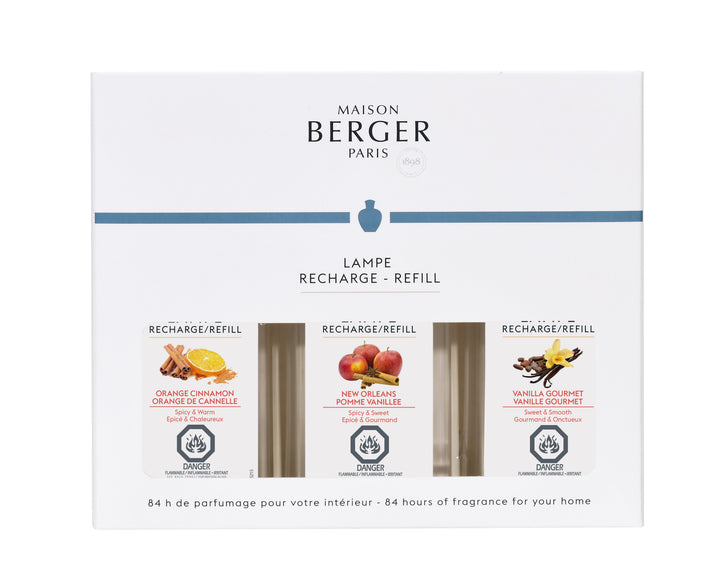 Lampe Berger Trio Pack Fuel  - Warm