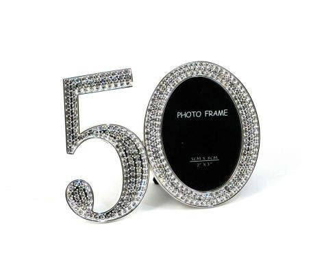 Milestone Number Rhinestone Picture Frames