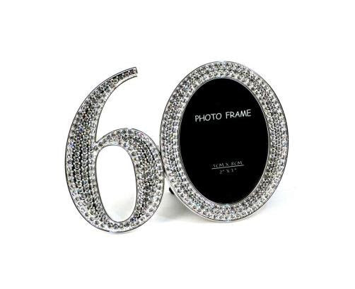 Milestone Number Rhinestone Picture Frames