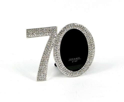 Milestone Number Rhinestone Picture Frames