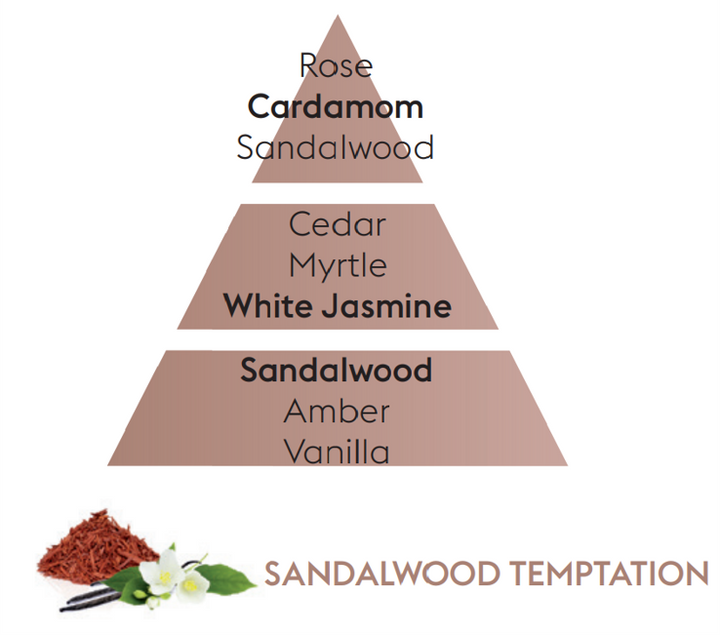Sandalwood Temptation Lampe Berger Refill